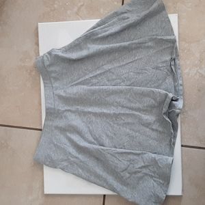 Gray, Skater, Mini Skirt